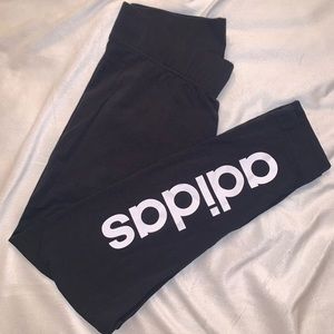 Mid rise Adidas workout pants